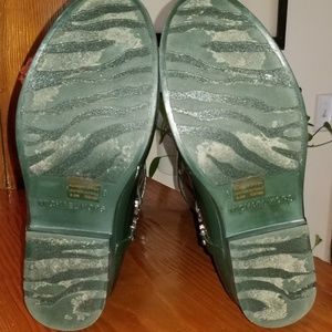 Michael Kors Shoes - Green Michael Kors Fulton Rain Boots Michael Kors Shoes - Green Michael Kors Fulton Rain Boots